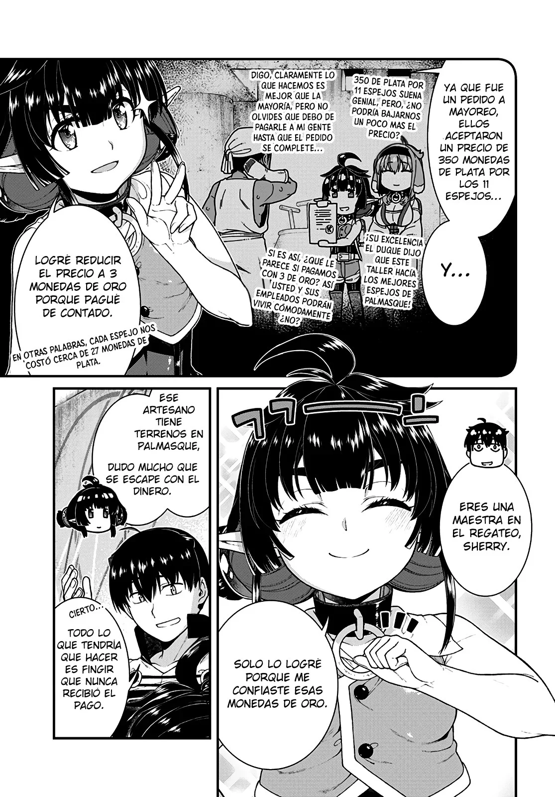 Isekai Meikyuu de Harem o capítulo 81 página 13