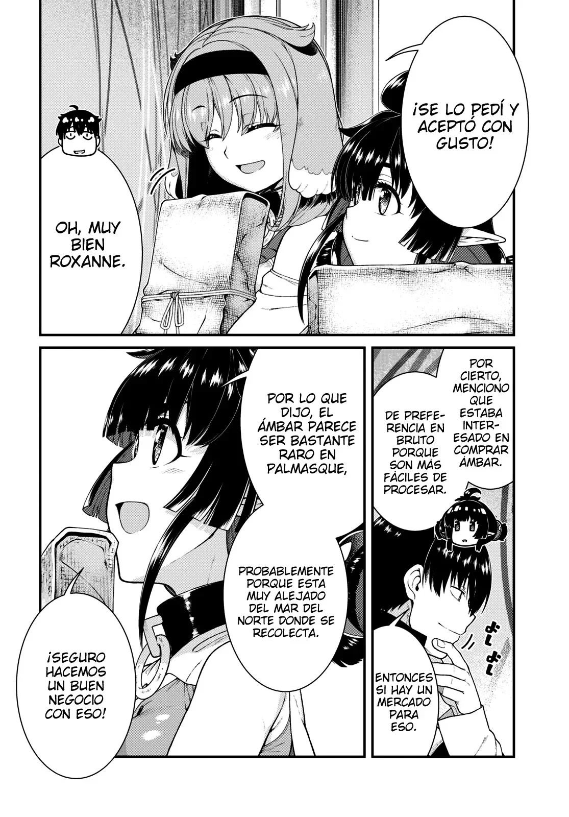 Isekai Meikyuu de Harem o capítulo 82 página 4