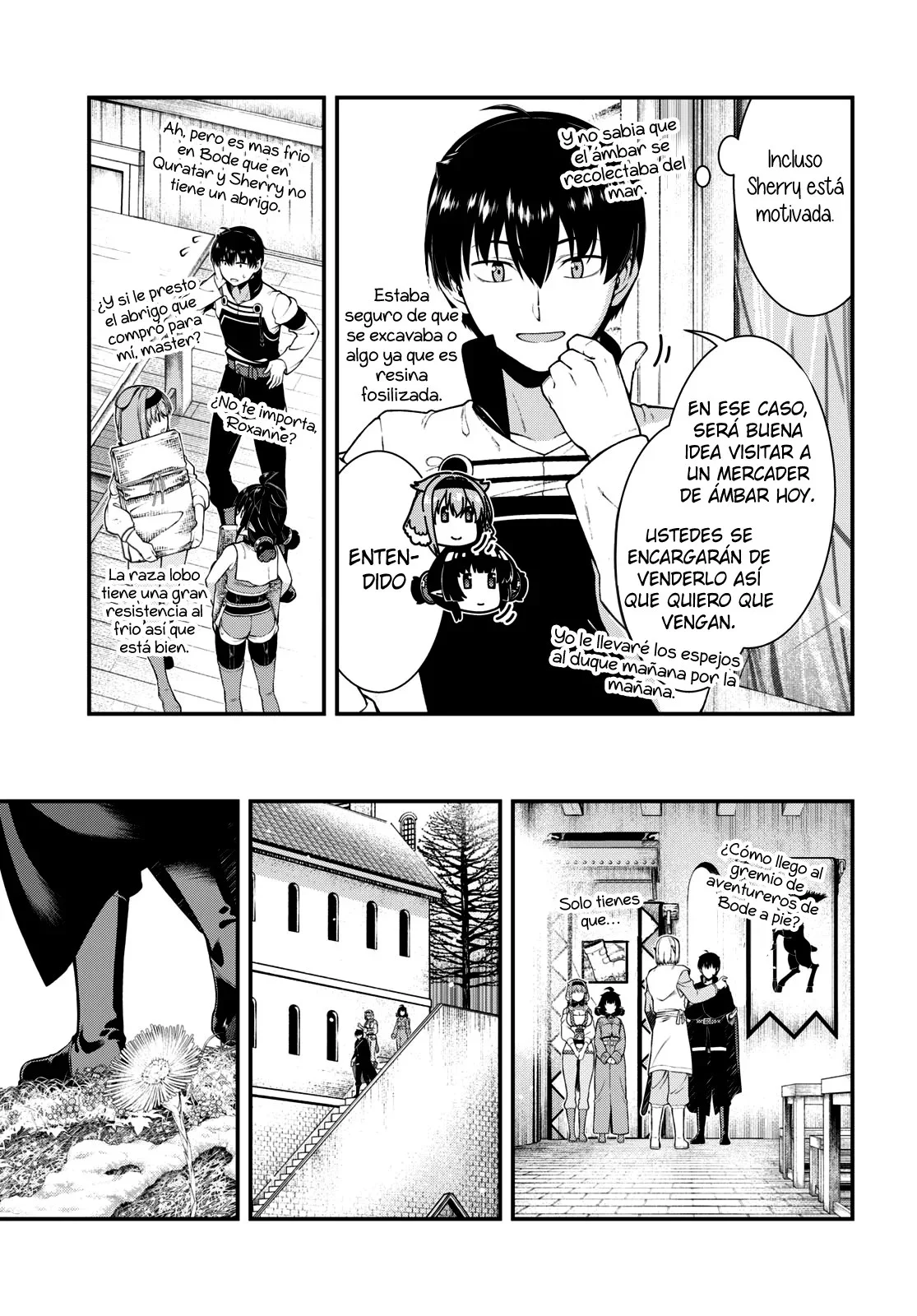 Isekai Meikyuu de Harem o capítulo 82 página 5