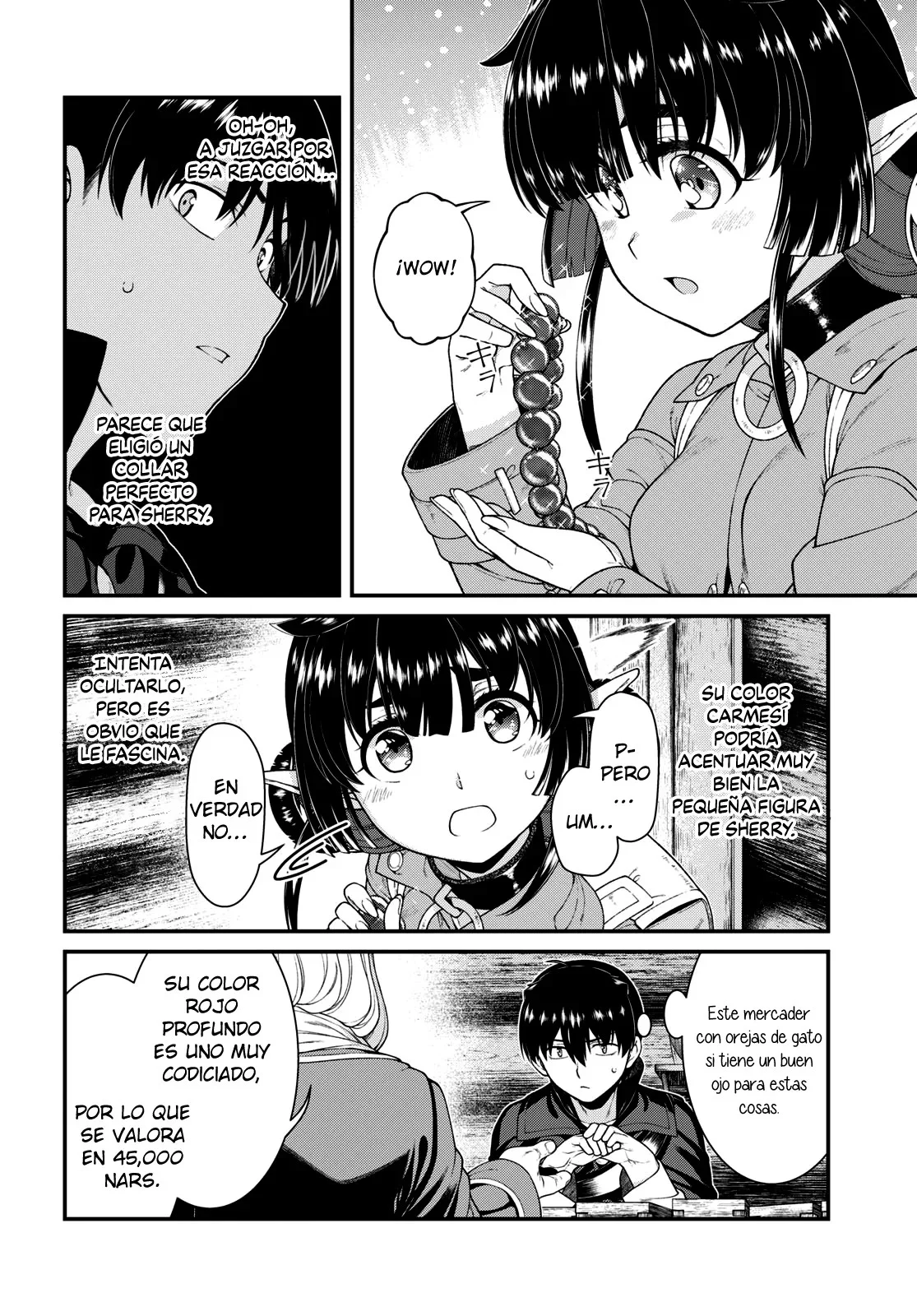 Isekai Meikyuu de Harem o capítulo 83 página 4