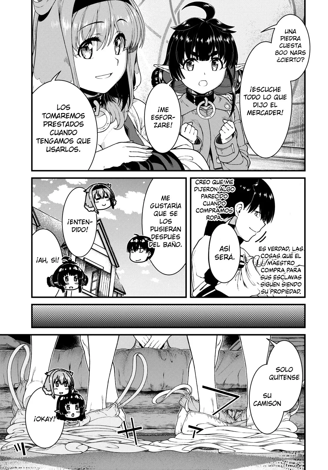 Isekai Meikyuu de Harem o capítulo 83 página 9