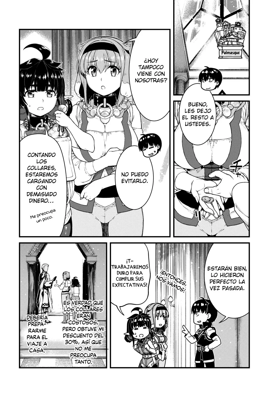 Isekai Meikyuu de Harem o capítulo 83 página 12