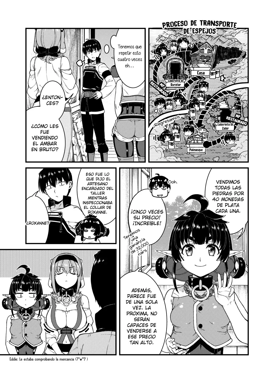 Isekai Meikyuu de Harem o capítulo 83 página 13