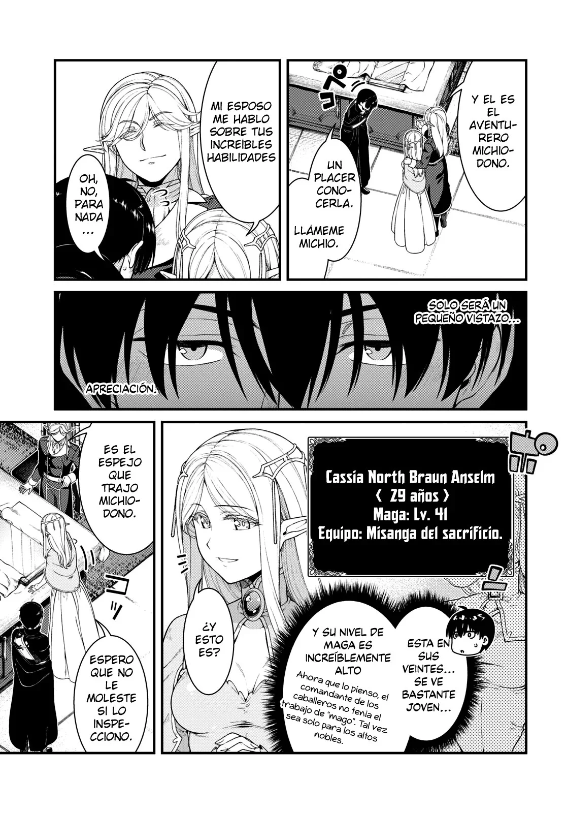 Isekai Meikyuu de Harem o capítulo 84 página 9