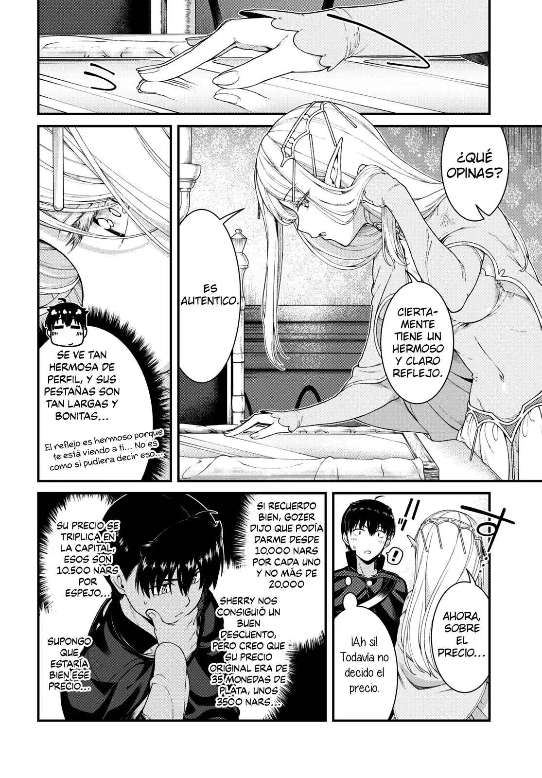 Isekai Meikyuu de Harem o capítulo 84 página 10