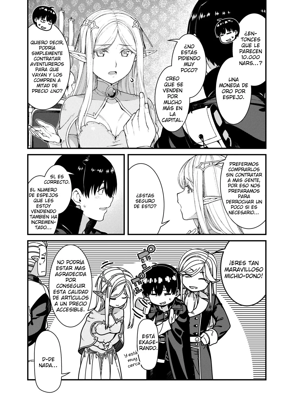 Isekai Meikyuu de Harem o capítulo 84 página 11