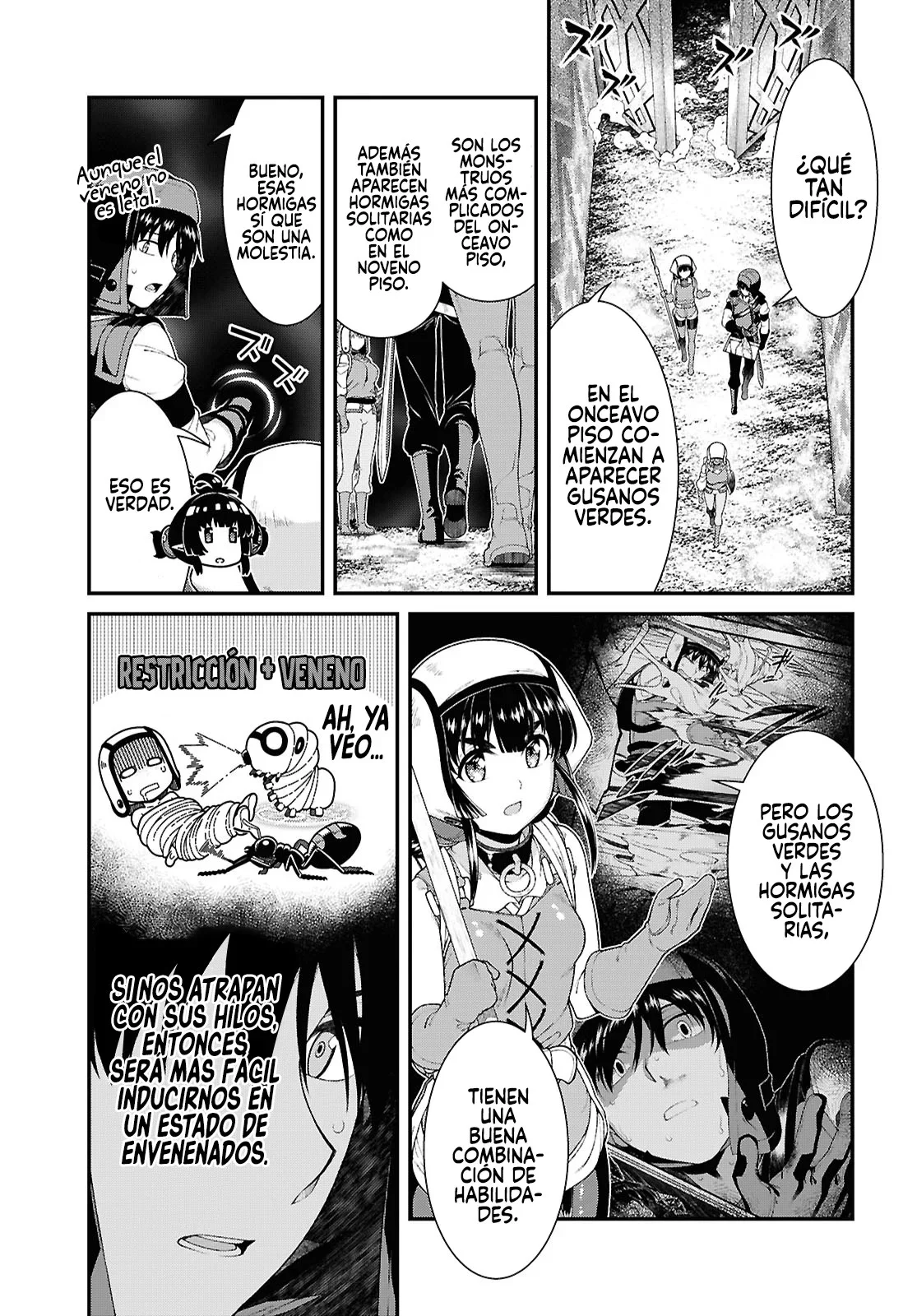 Isekai Meikyuu de Harem o capítulo 85 página 6