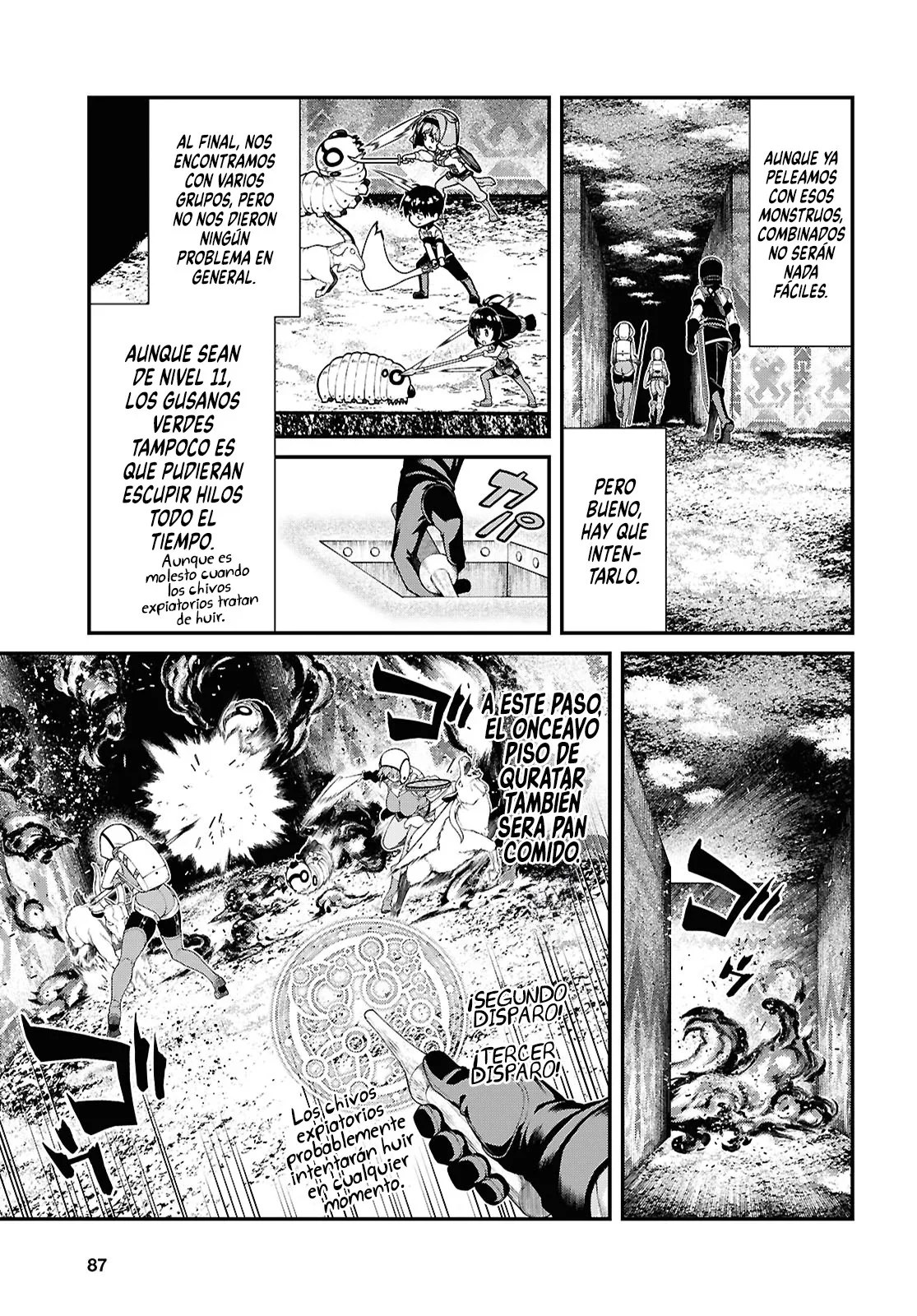 Isekai Meikyuu de Harem o capítulo 85 página 8