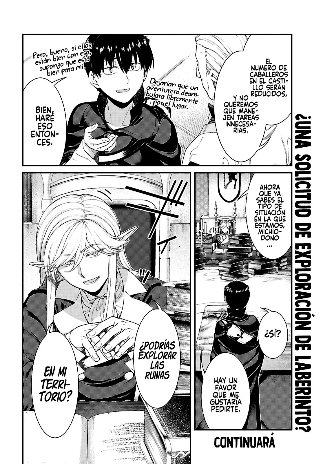 Isekai Meikyuu de Harem o capítulo 87 página 9