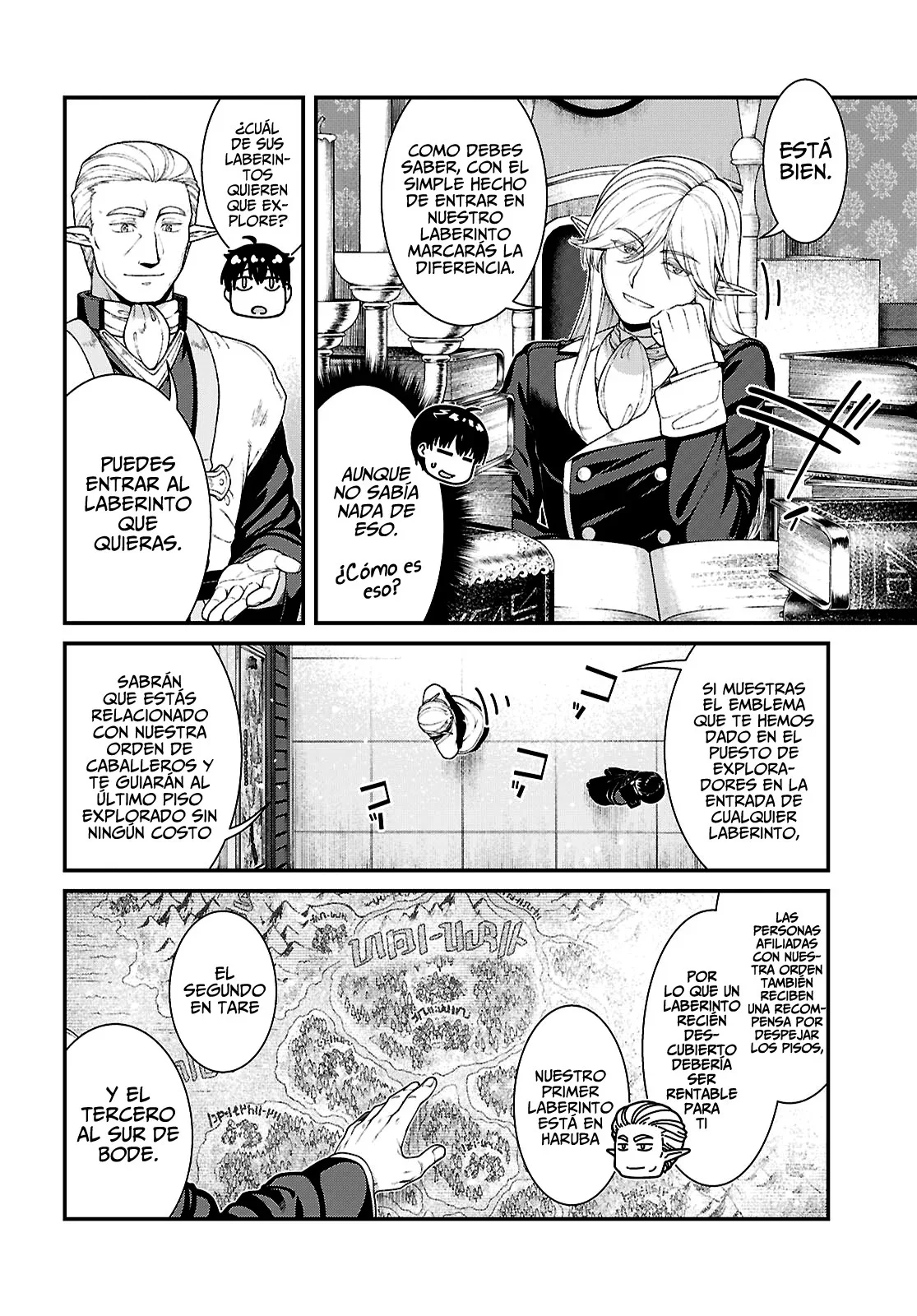Isekai Meikyuu de Harem o capítulo 88 página 3
