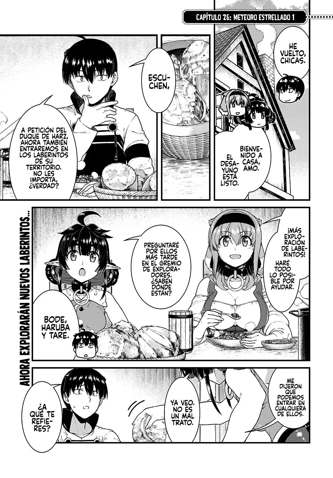 Isekai Meikyuu de Harem o capítulo 89 página 3