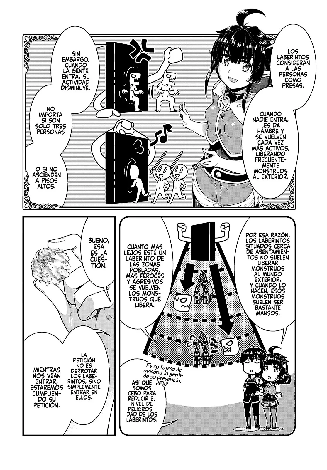 Isekai Meikyuu de Harem o capítulo 89 página 4