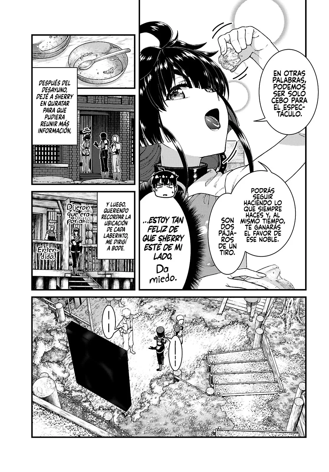 Isekai Meikyuu de Harem o capítulo 89 página 5