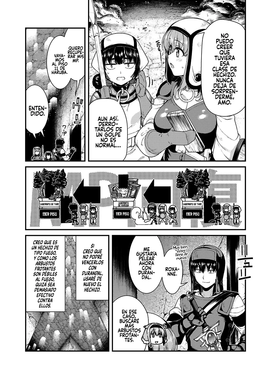 Isekai Meikyuu de Harem o capítulo 90 página 8