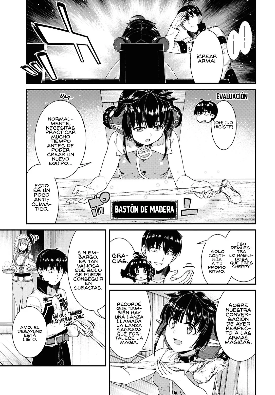 Isekai Meikyuu de Harem o capítulo 91 página 6