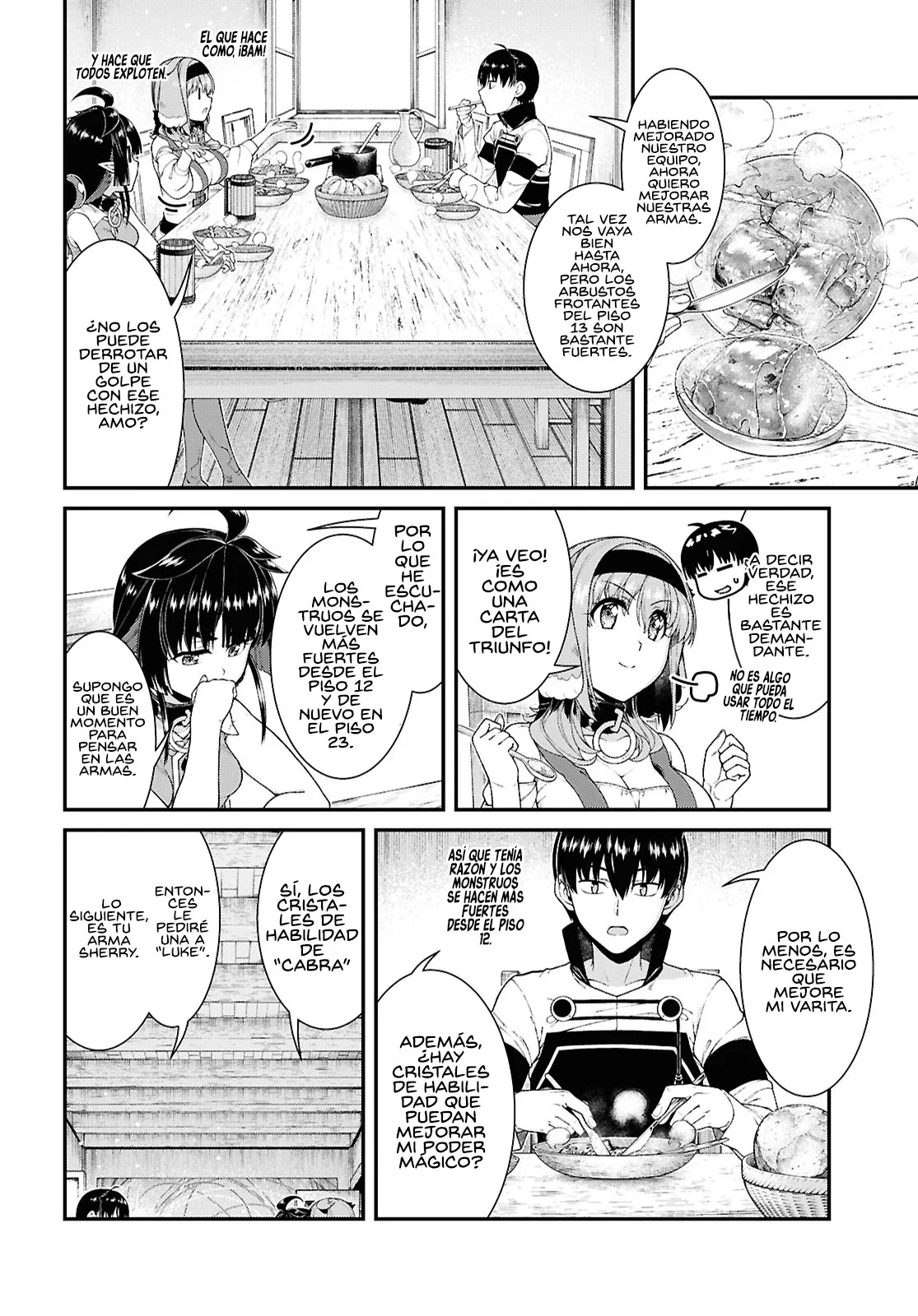 Isekai Meikyuu de Harem o capítulo 91 página 7