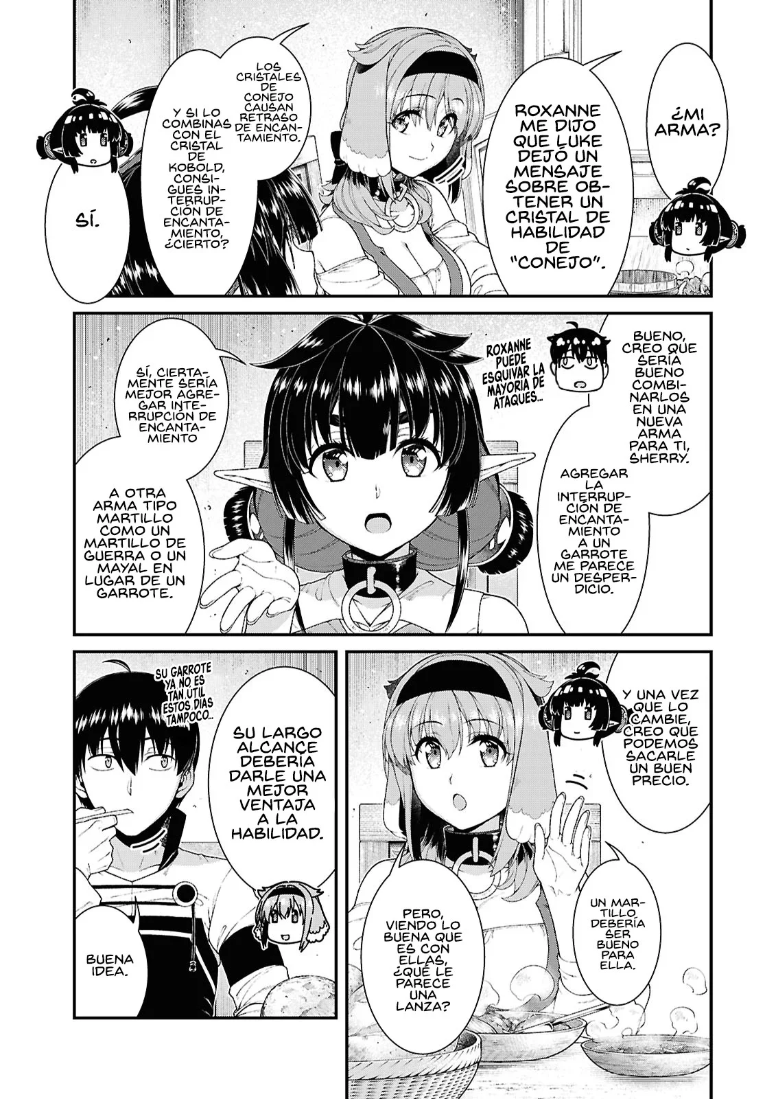 Isekai Meikyuu de Harem o capítulo 91 página 8