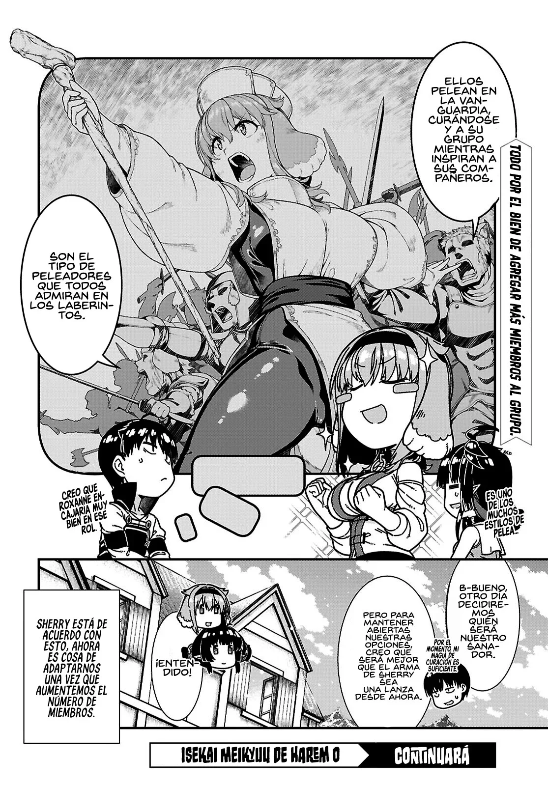 Isekai Meikyuu de Harem o capítulo 91 página 11