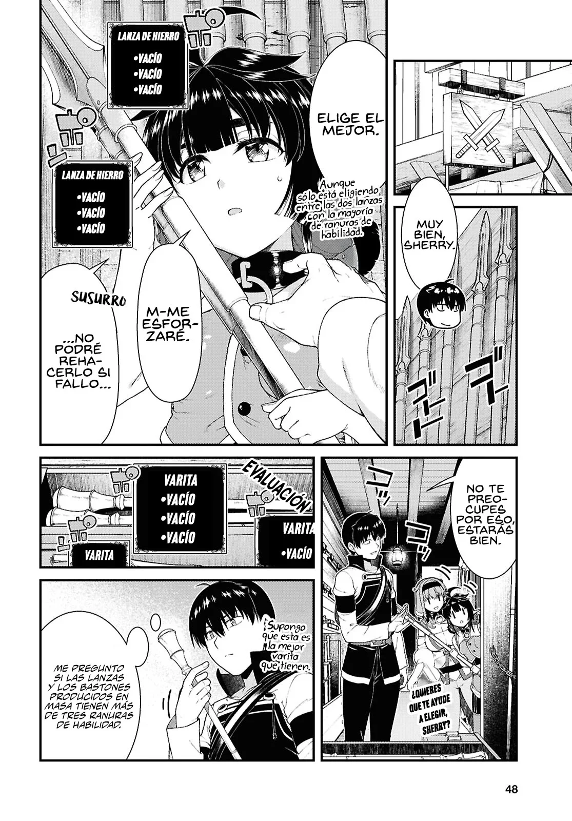 Isekai Meikyuu de Harem o capítulo 92 página 5