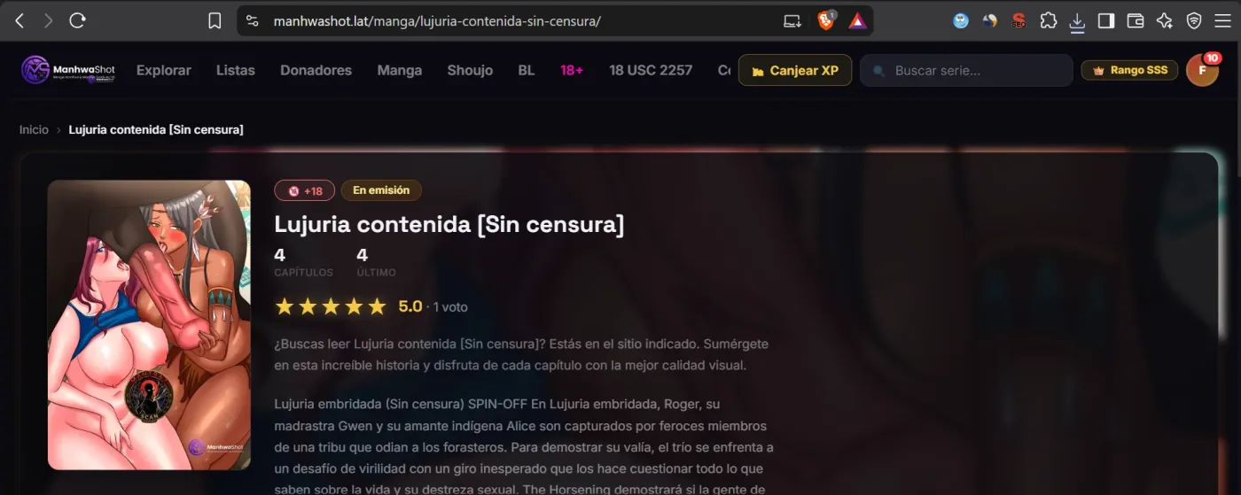 Lujuria contenida [Sin censura] capítulo 1 página 2