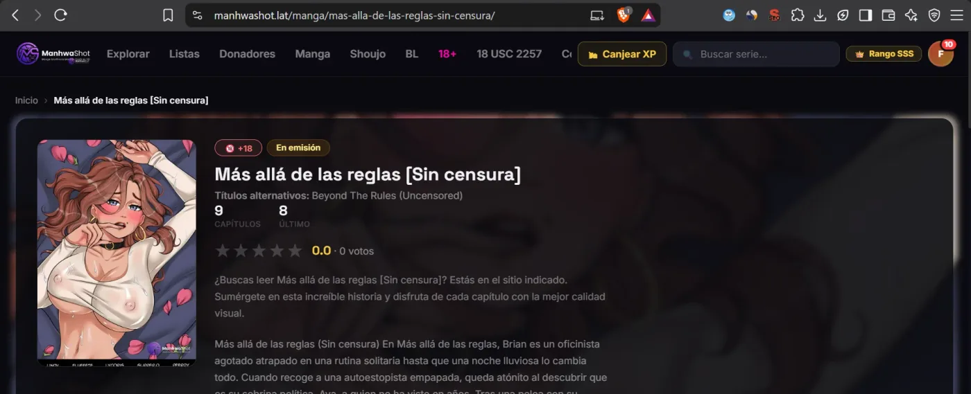 Más allá de las reglas [Sin censura] capítulo 1 página 24