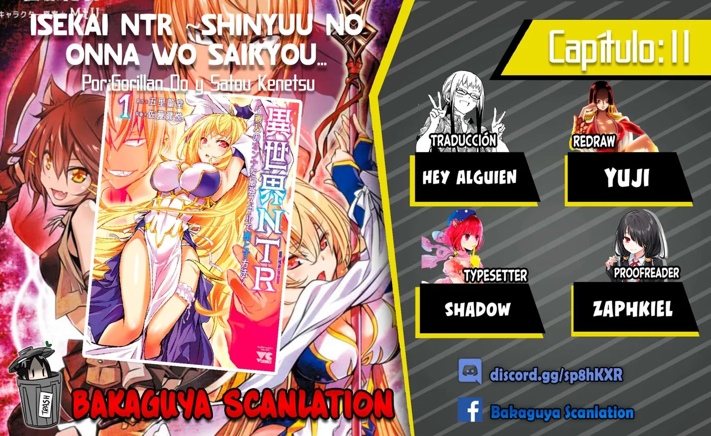 ISEKAI NTR ~SHINYUU NO ONNA WO SAIKYOU SKILL DE OTOSU HOUHOU capítulo 11 página 1