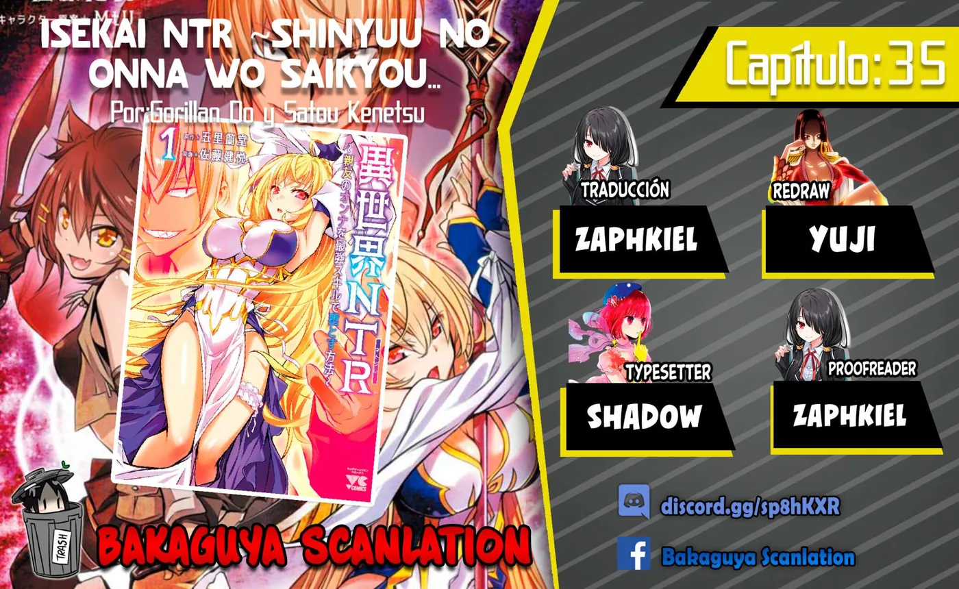 ISEKAI NTR ~SHINYUU NO ONNA WO SAIKYOU SKILL DE OTOSU HOUHOU capítulo 35 página 1