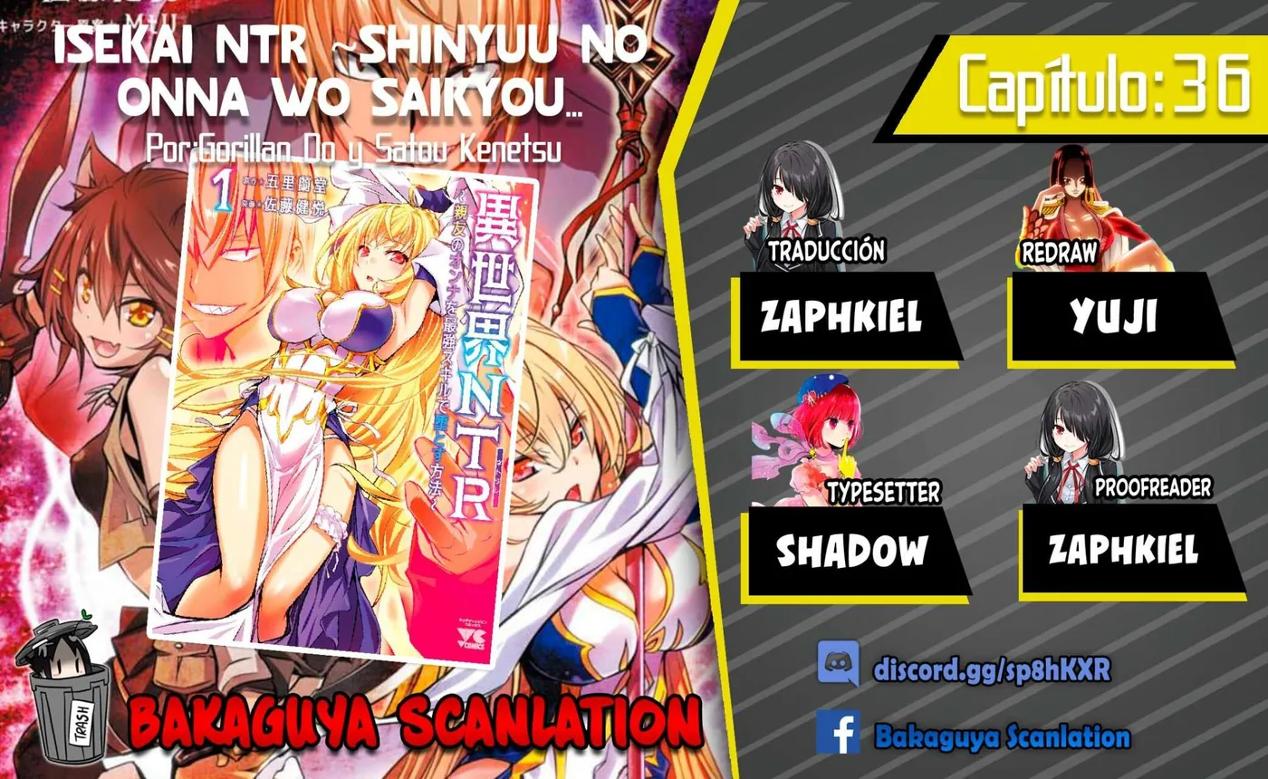 ISEKAI NTR ~SHINYUU NO ONNA WO SAIKYOU SKILL DE OTOSU HOUHOU capítulo 36 página 1