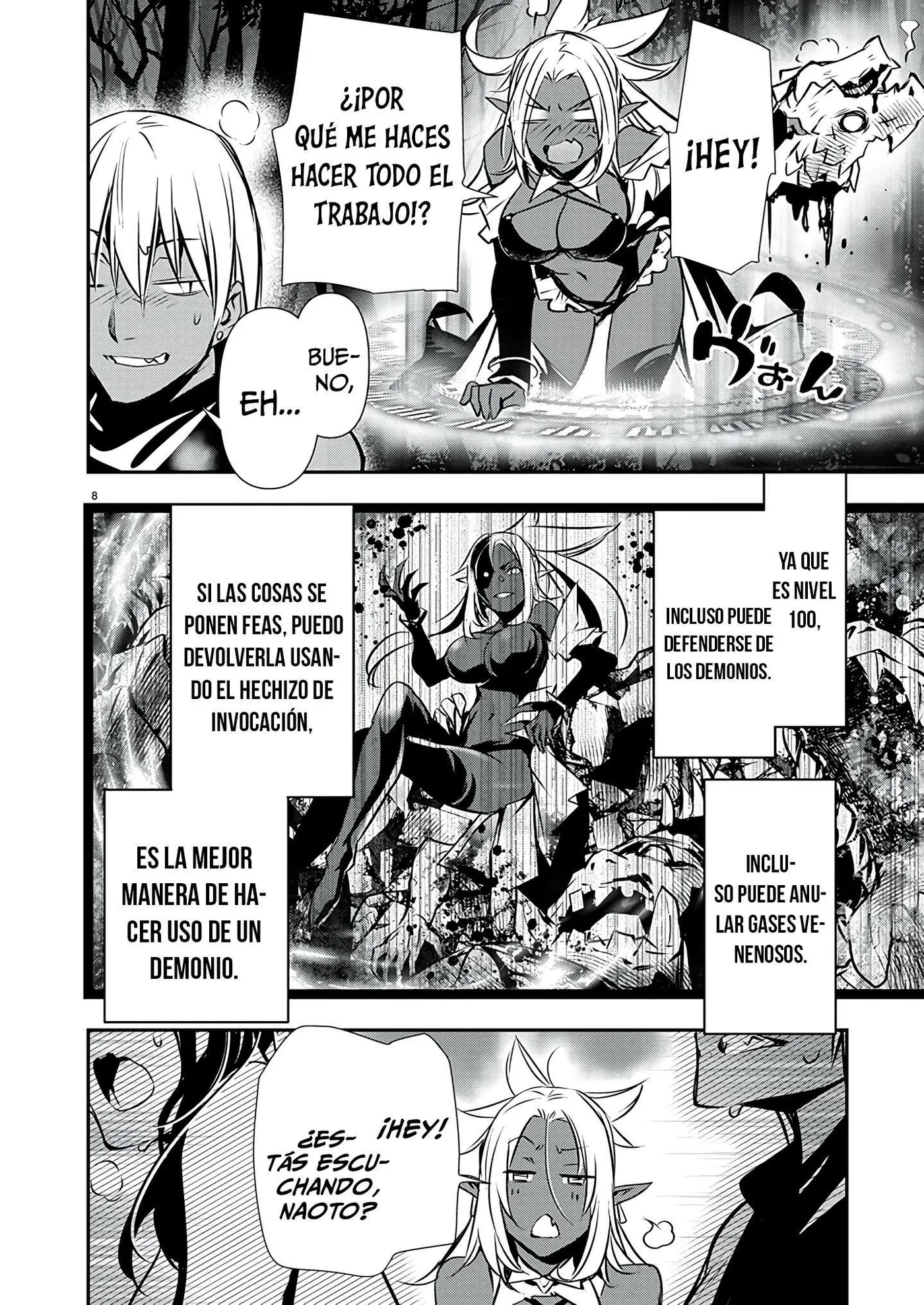 ISEKAI NTR ~SHINYUU NO ONNA WO SAIKYOU SKILL DE OTOSU HOUHOU capítulo 47 página 9