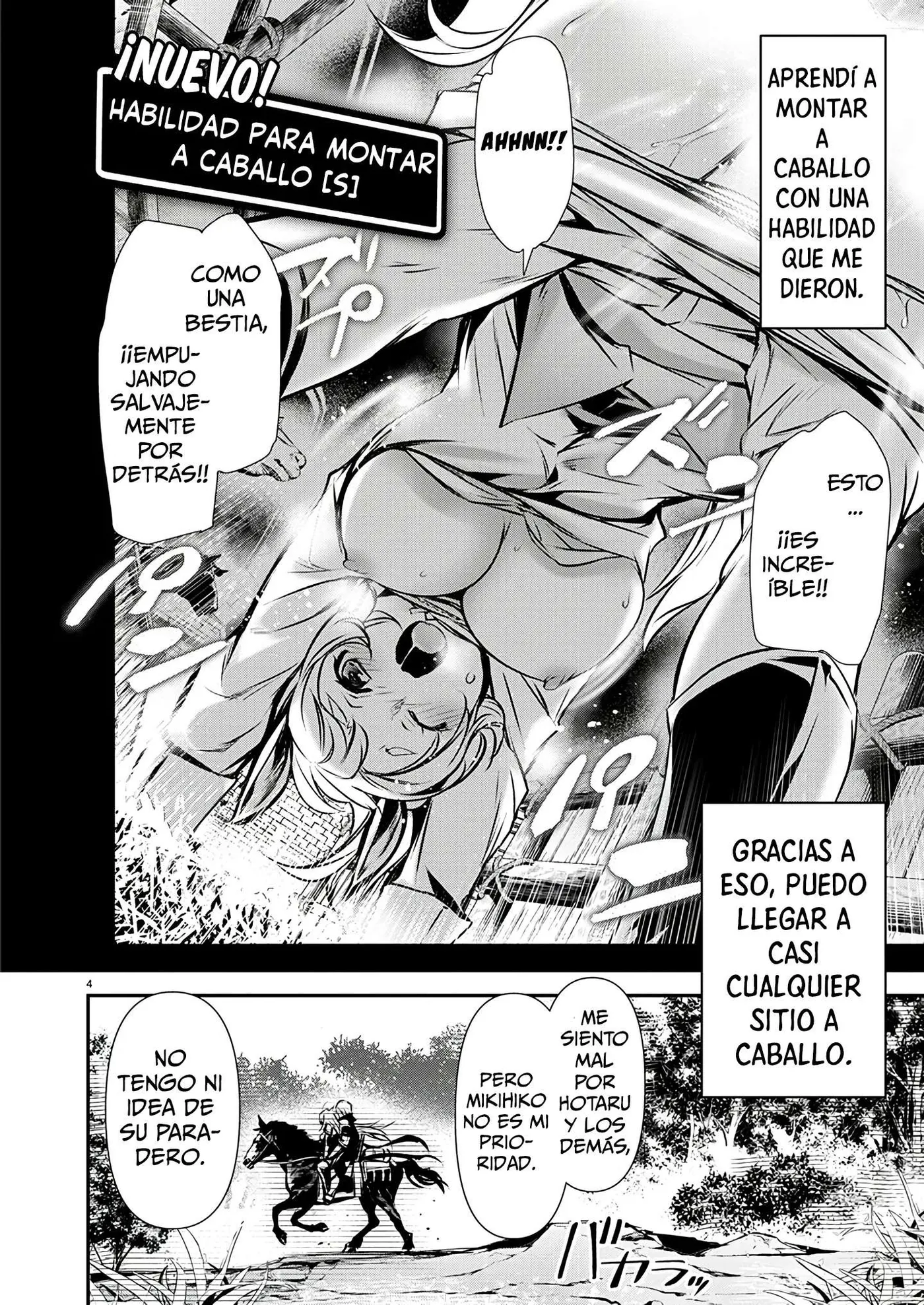 ISEKAI NTR ~SHINYUU NO ONNA WO SAIKYOU SKILL DE OTOSU HOUHOU capítulo 54 página 4