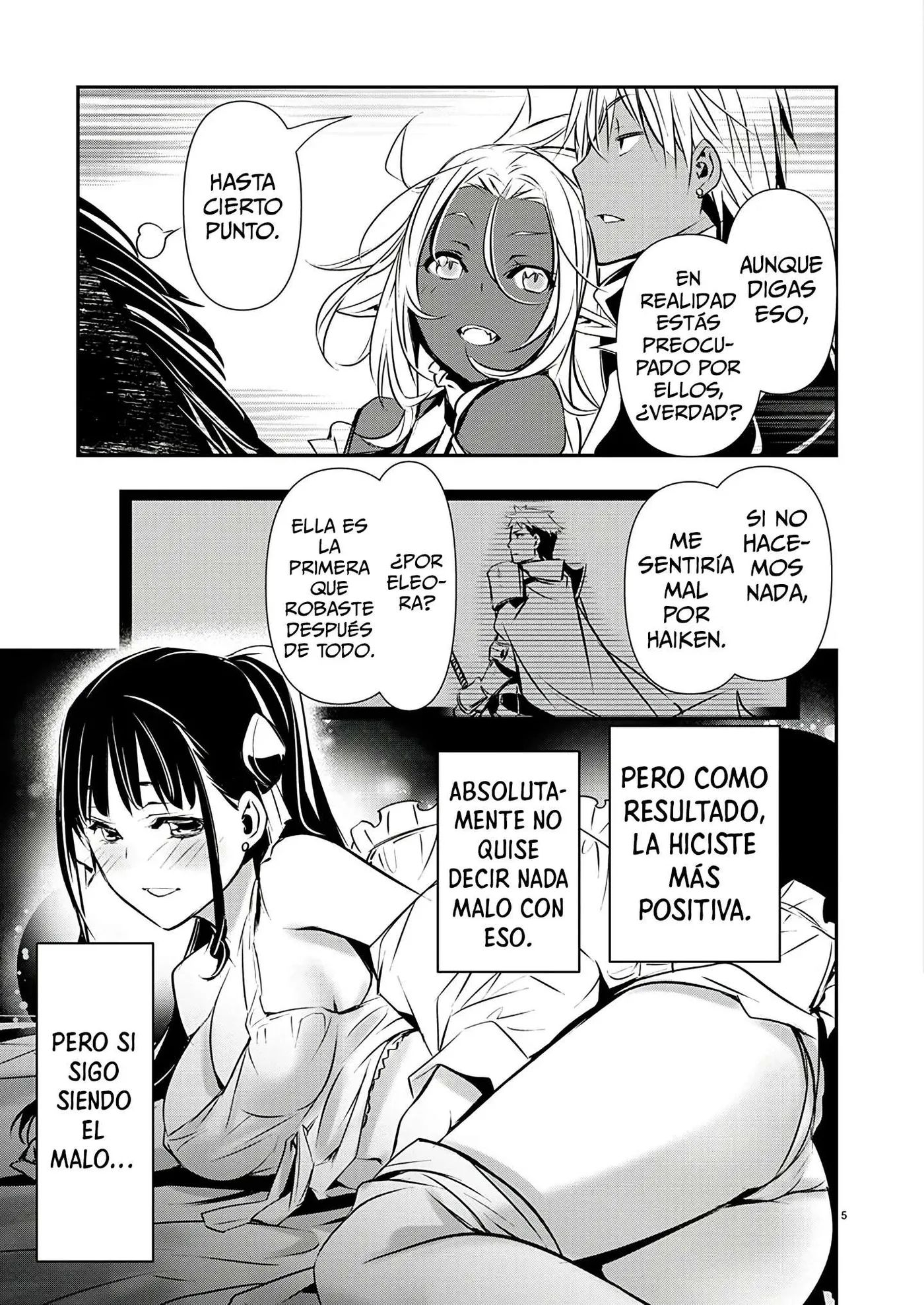 ISEKAI NTR ~SHINYUU NO ONNA WO SAIKYOU SKILL DE OTOSU HOUHOU capítulo 54 página 5
