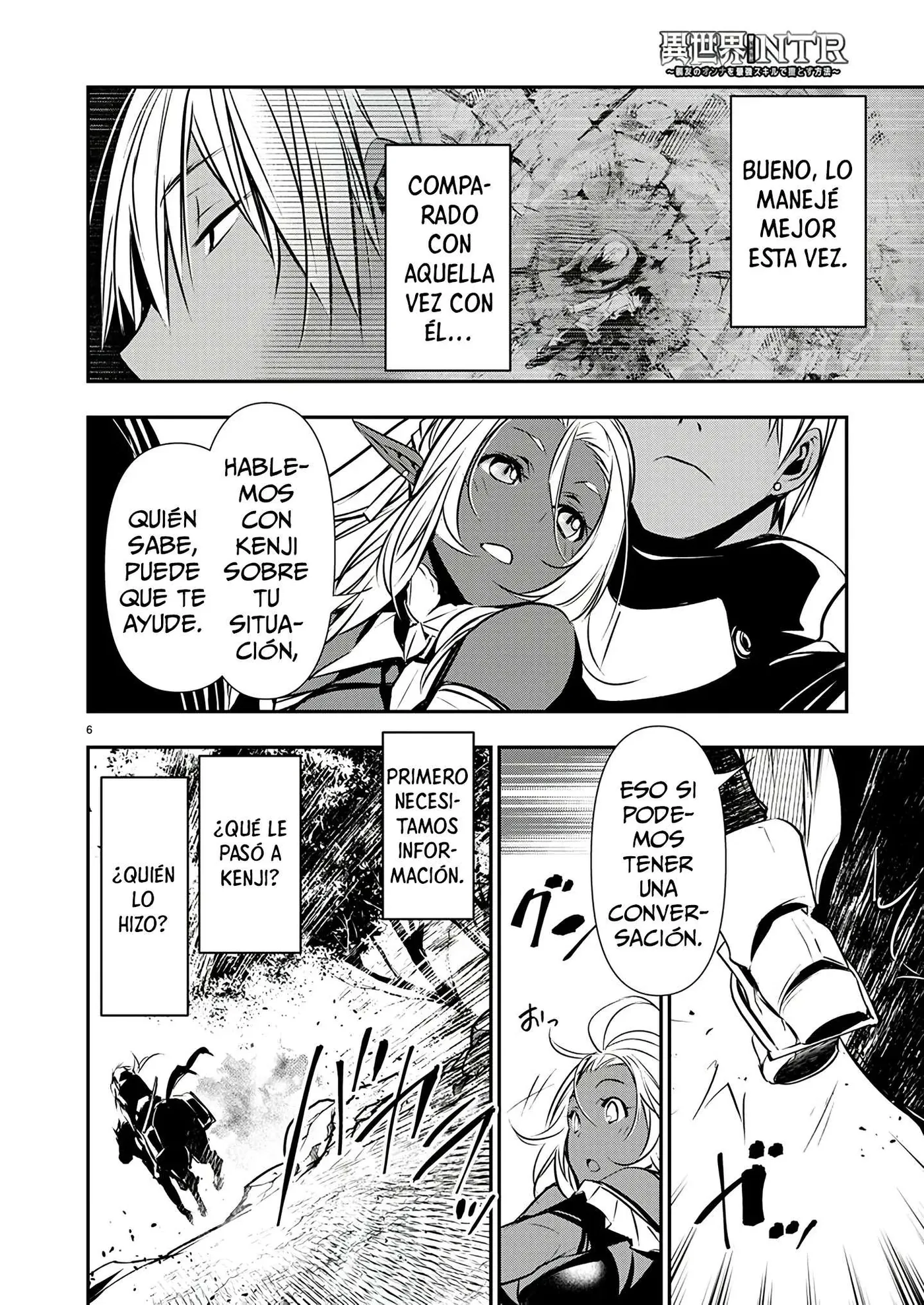 ISEKAI NTR ~SHINYUU NO ONNA WO SAIKYOU SKILL DE OTOSU HOUHOU capítulo 54 página 6