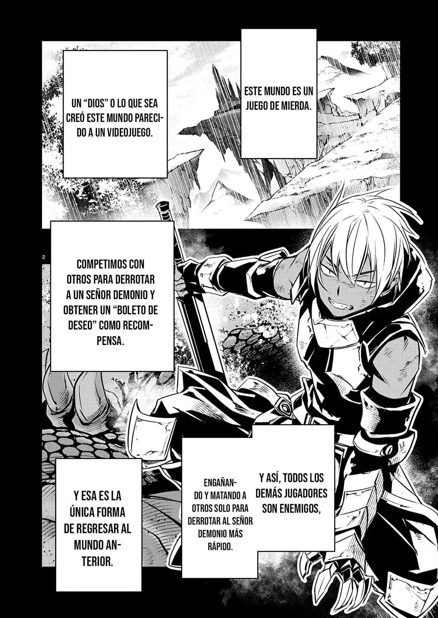 ISEKAI NTR ~SHINYUU NO ONNA WO SAIKYOU SKILL DE OTOSU HOUHOU capítulo 55 página 2