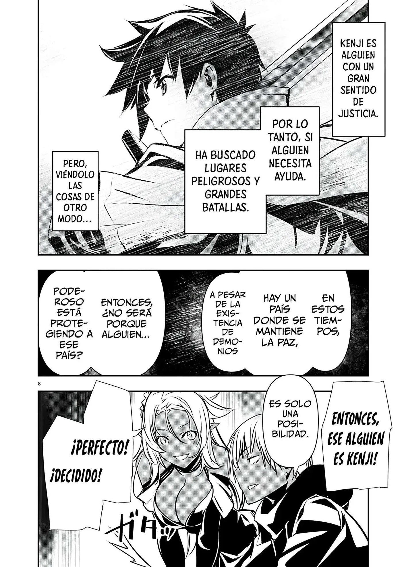 ISEKAI NTR ~SHINYUU NO ONNA WO SAIKYOU SKILL DE OTOSU HOUHOU capítulo 57 página 7
