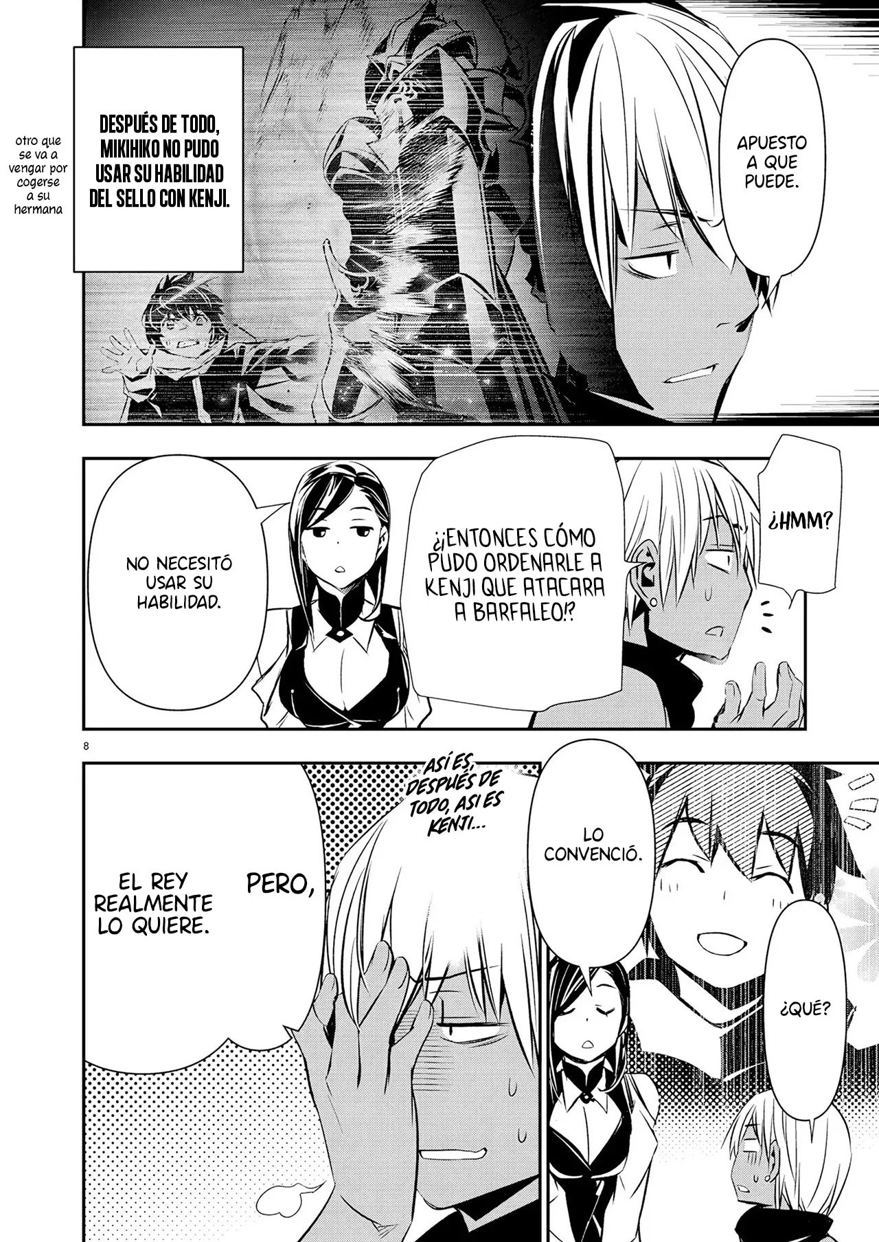 ISEKAI NTR ~SHINYUU NO ONNA WO SAIKYOU SKILL DE OTOSU HOUHOU capítulo 69 página 9