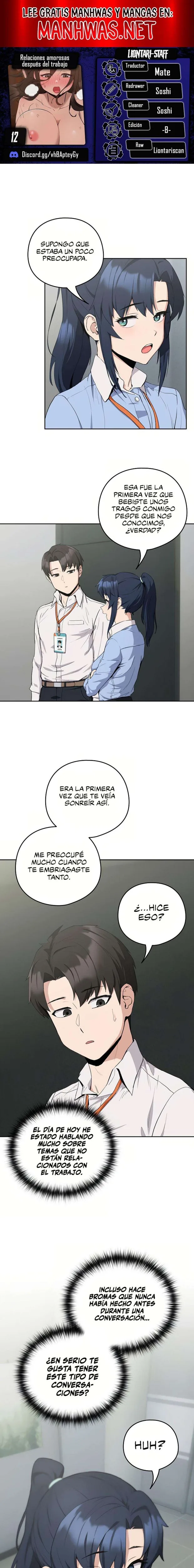 Relaciones Amorosas Despues del Trabajo capítulo 12 página 1