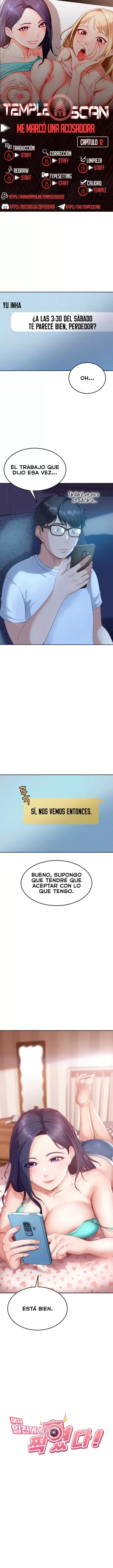 ¡Me Marco Una Acosadora! capítulo 12 página 1