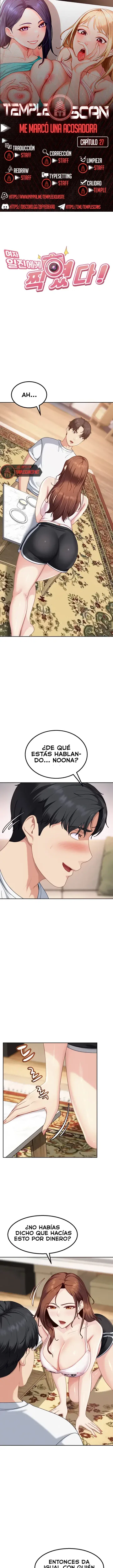 ¡Me Marco Una Acosadora! capítulo 27 página 1