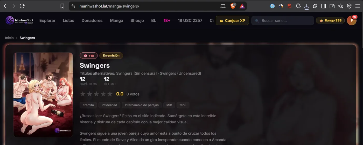 Swingers capítulo 1 página 10