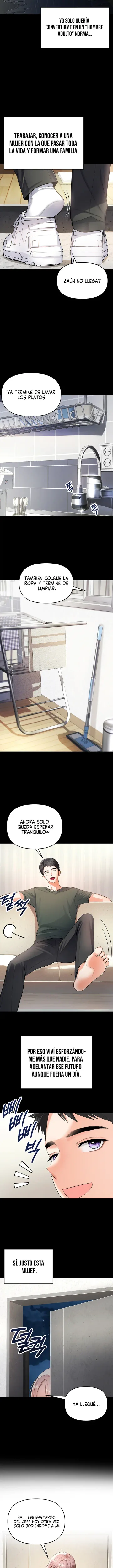 Soy el Unico Hombre en la Tienda de Masajes capítulo 1 página 1