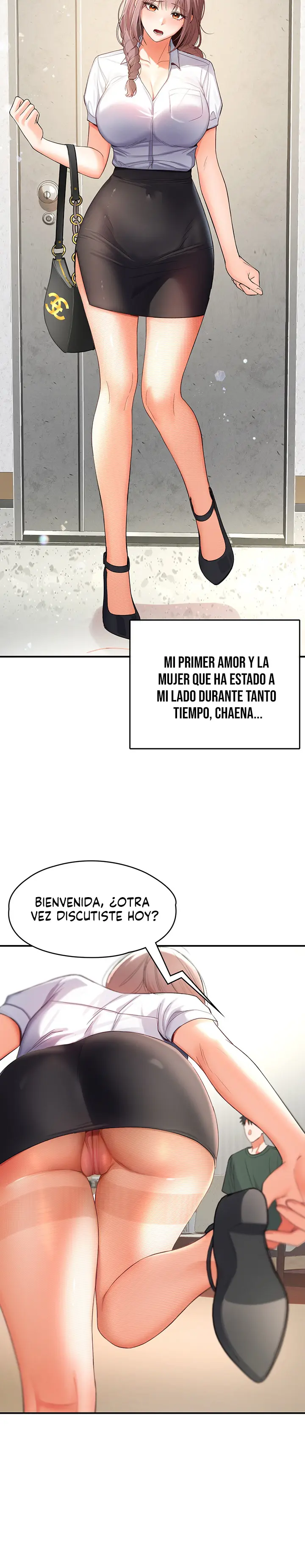 Soy el Unico Hombre en la Tienda de Masajes capítulo 1 página 2