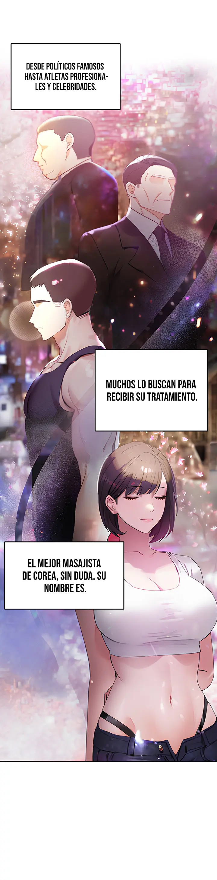Soy el Unico Hombre en la Tienda de Masajes capítulo 1 página 12