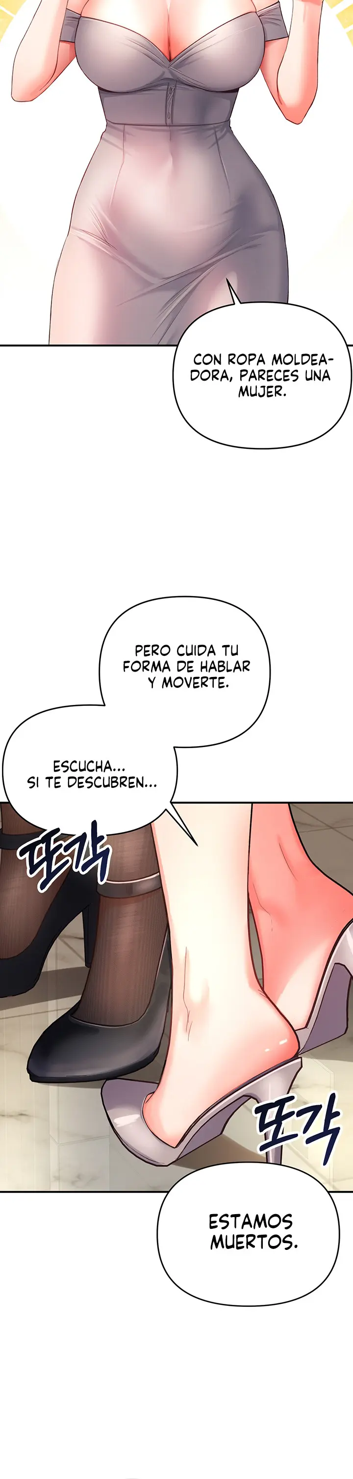 Soy el Unico Hombre en la Tienda de Masajes capítulo 1 página 28