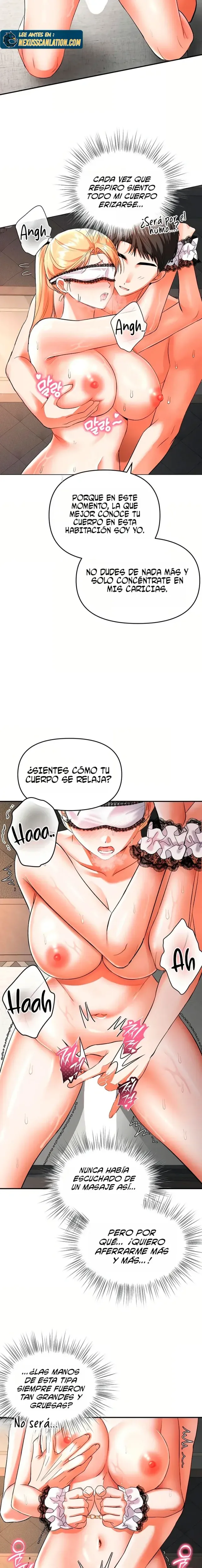 Soy el Unico Hombre en la Tienda de Masajes capítulo 10 página 8