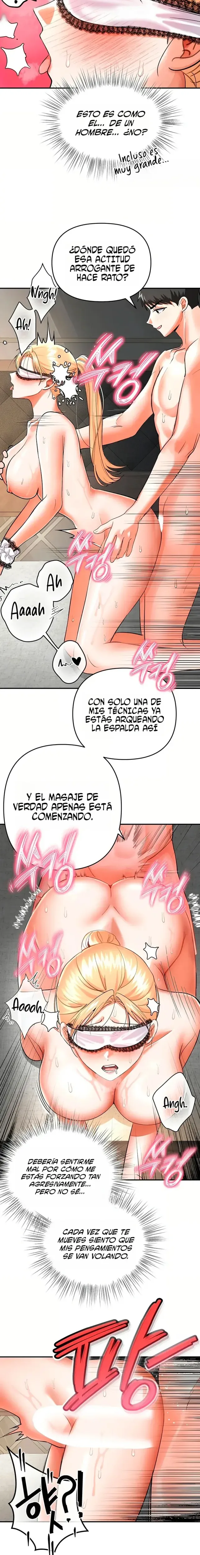 Soy el Unico Hombre en la Tienda de Masajes capítulo 10 página 10
