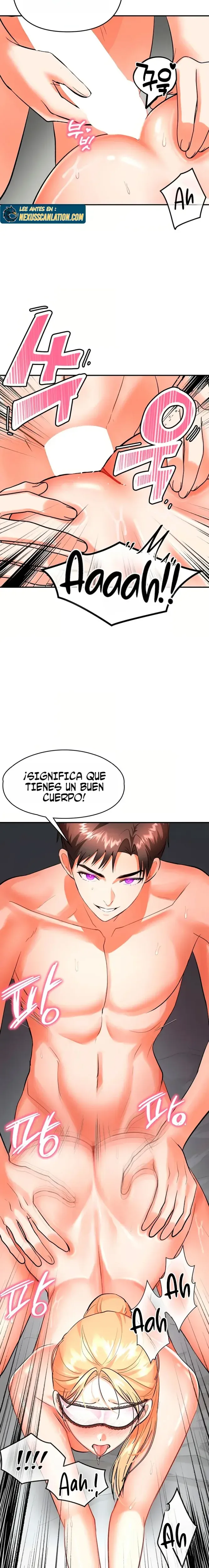 Soy el Unico Hombre en la Tienda de Masajes capítulo 10 página 13