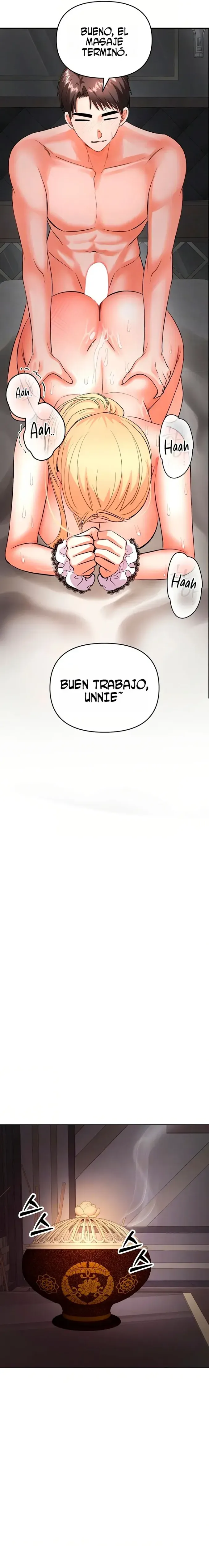 Soy el Unico Hombre en la Tienda de Masajes capítulo 11 página 7