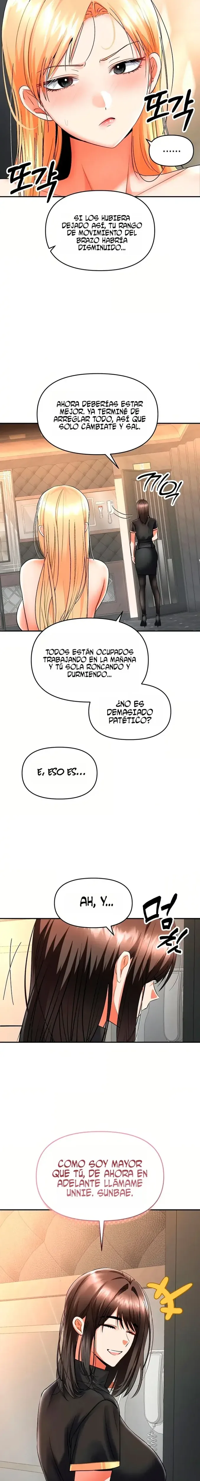 Soy el Unico Hombre en la Tienda de Masajes capítulo 11 página 10