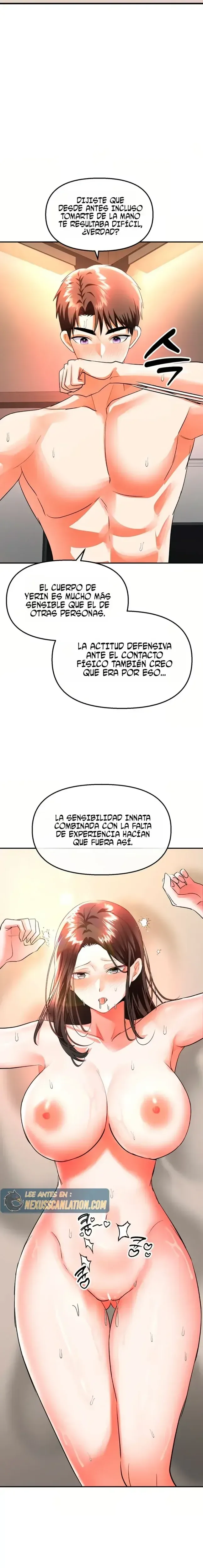 Soy el Unico Hombre en la Tienda de Masajes capítulo 14 página 12