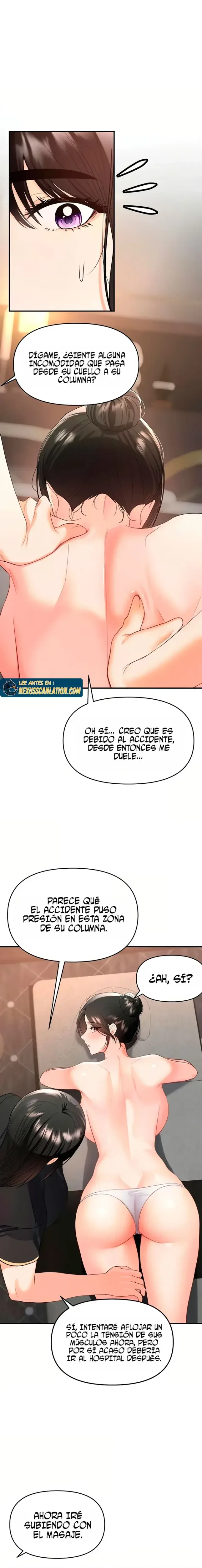 Soy el Unico Hombre en la Tienda de Masajes capítulo 2 página 6